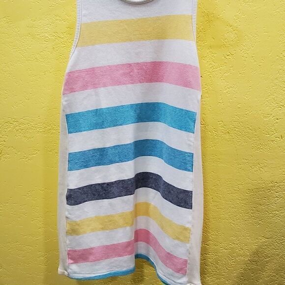 Splendid × gray Malin active shoreline striped dress - Picture 5 of 7